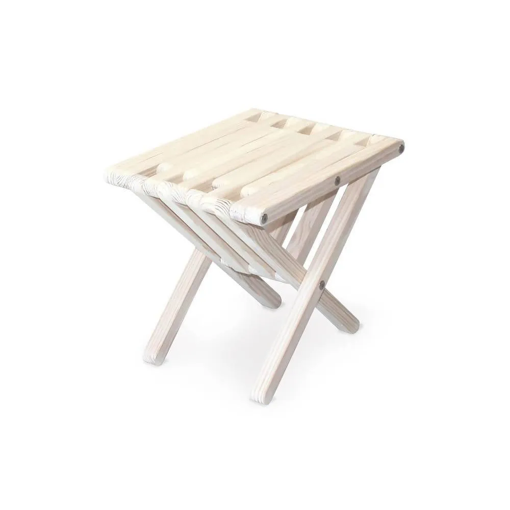 Solid Wood End Table 19" X 15" X 17" H