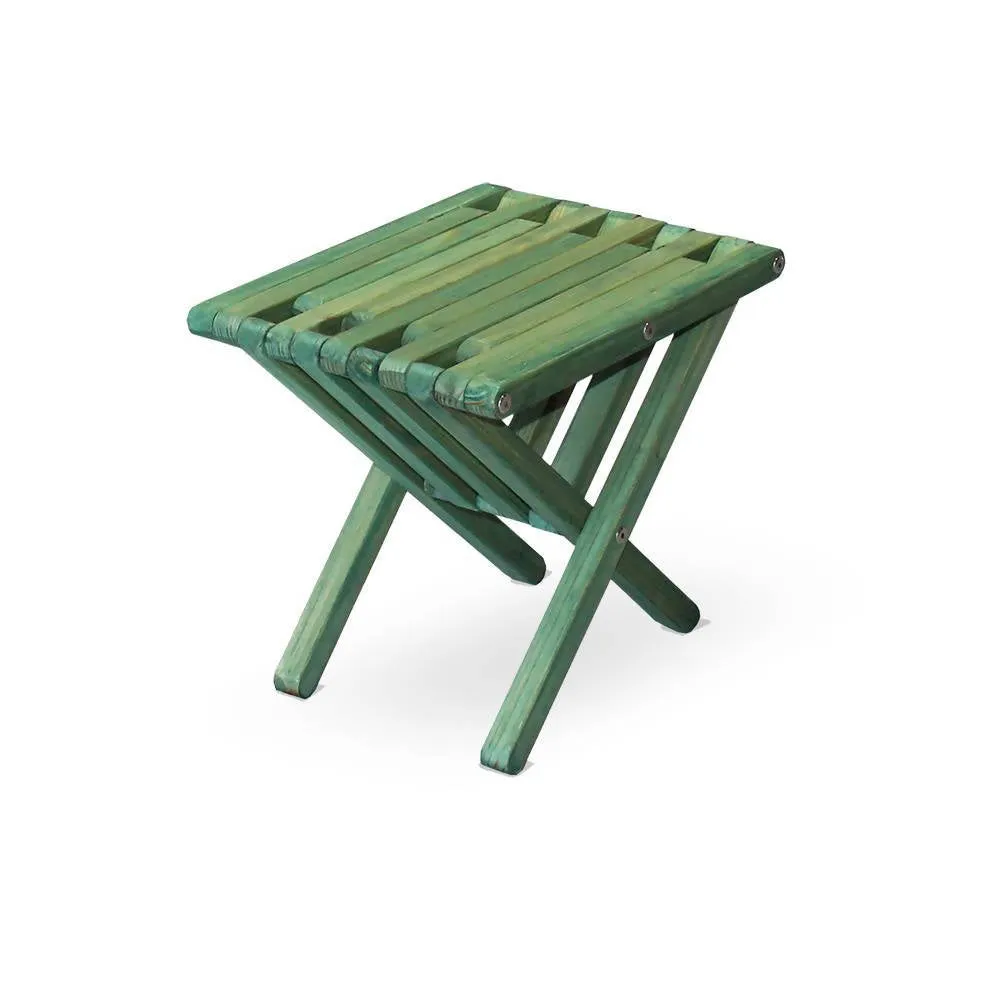 Solid Wood End Table 19" X 15" X 17" H