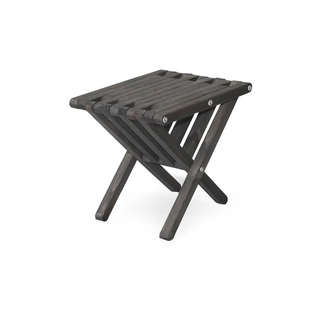 Solid Wood End Table 19" X 15" X 17" H