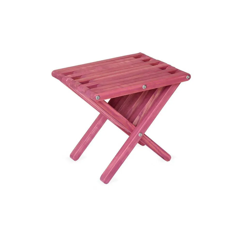 Solid Wood End Table 19" X 15" X 17" H