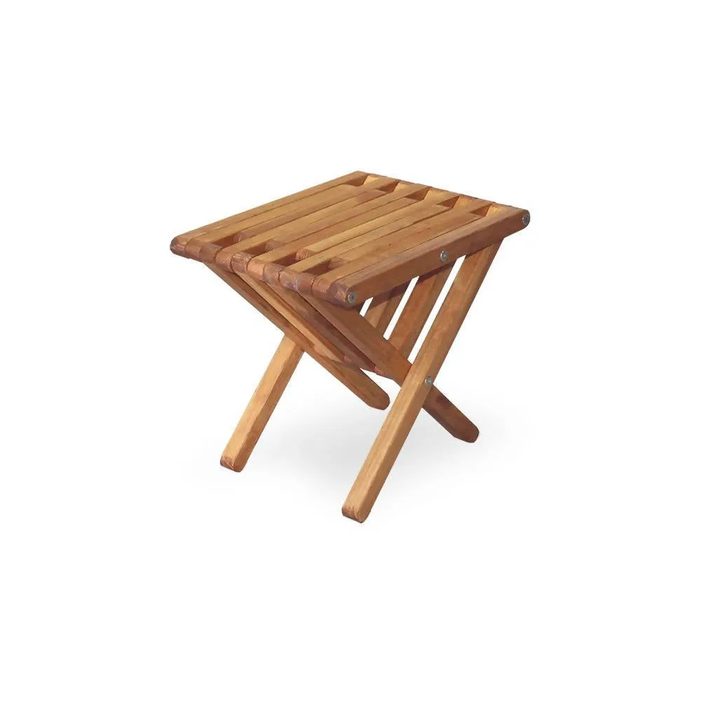 Solid Wood End Table 19" X 15" X 17" H