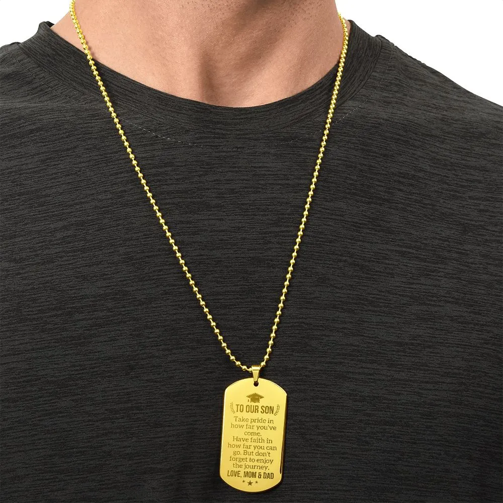 Son Graduation Gift from Mom & Dad, High School Graduation Gift for Son, College Graduation Gift
