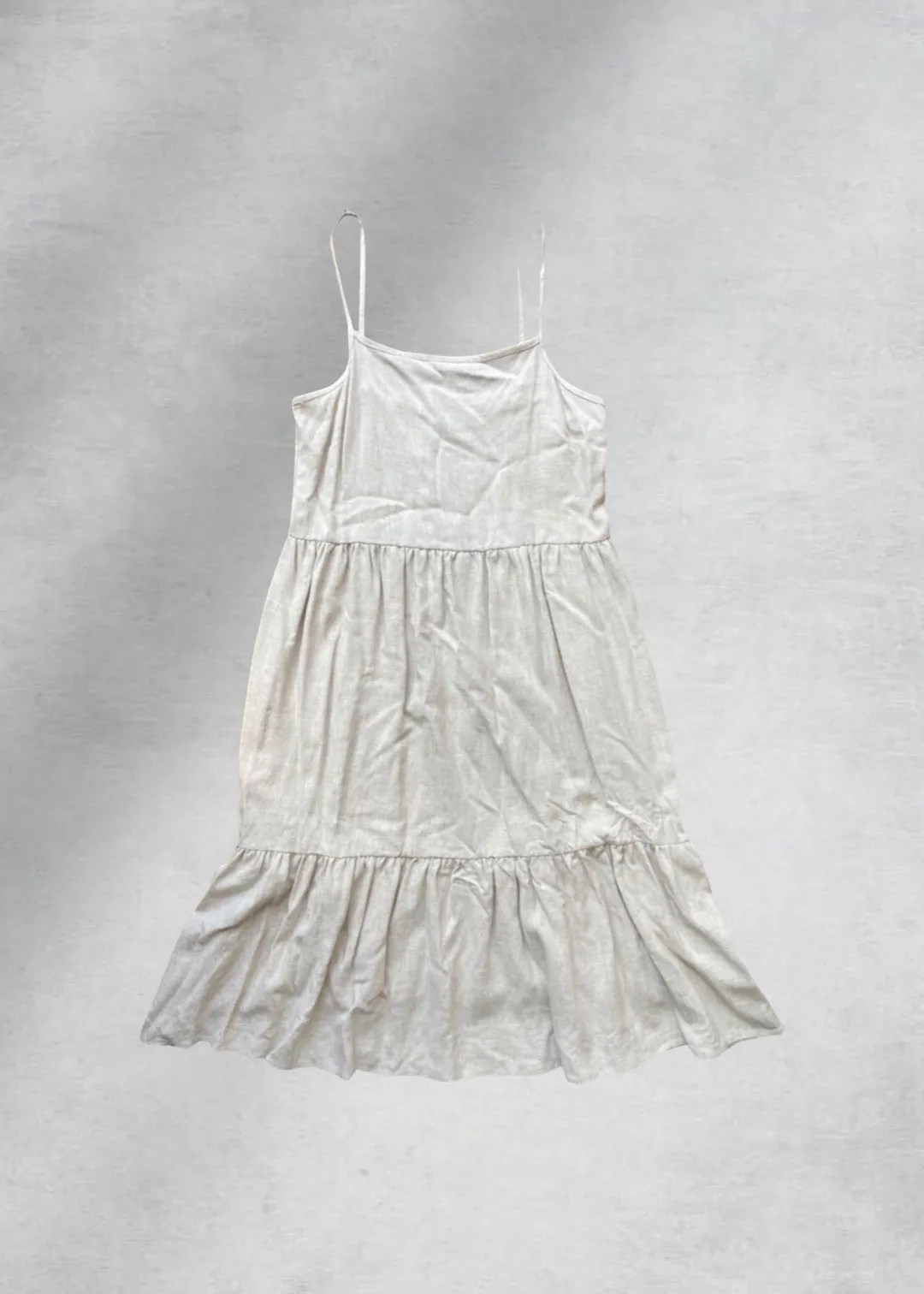 Sophie Tiered Short Dress - Sand