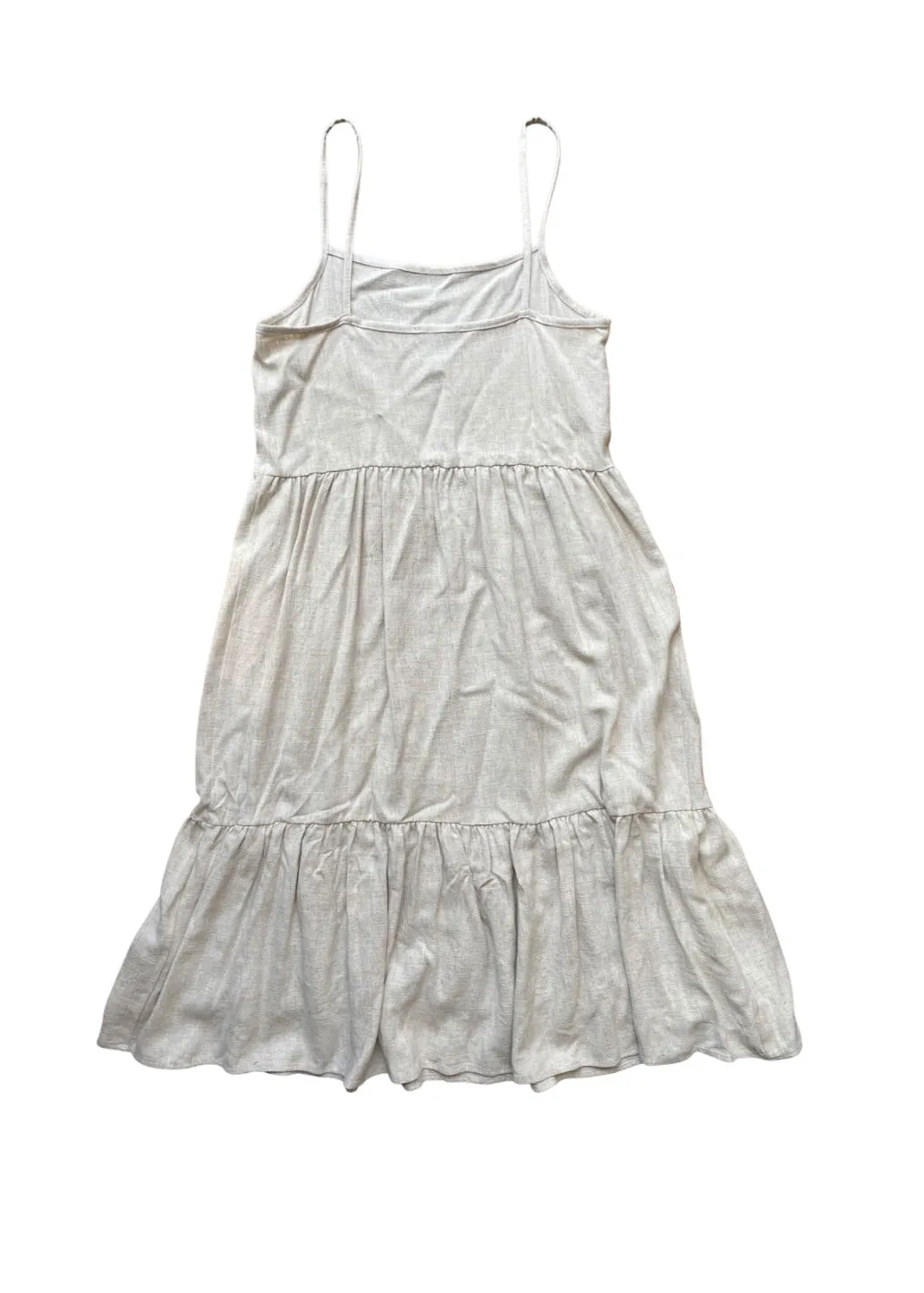 Sophie Tiered Short Dress - Sand