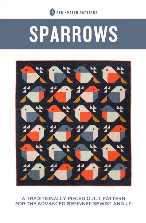 Sparrows quilt pattern by Lindsey Neill