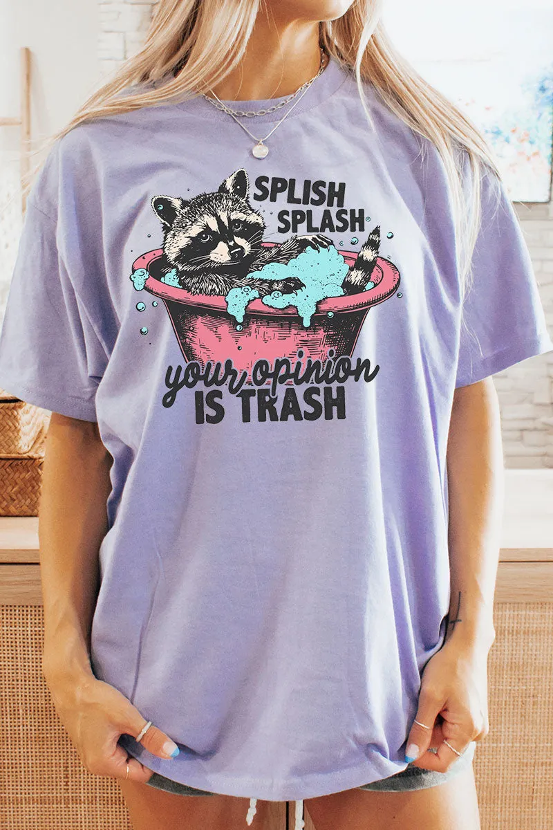 Splish Splash Short Sleeve Relaxed Fit T-Shirt