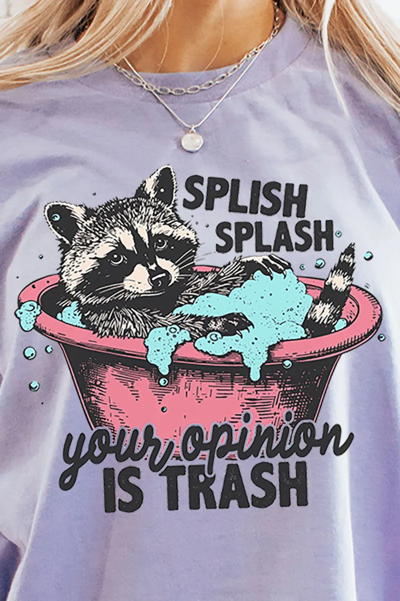 Splish Splash Short Sleeve Relaxed Fit T-Shirt