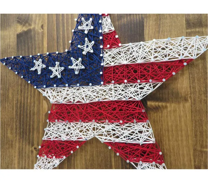 Stars and Stripes String Art Kit