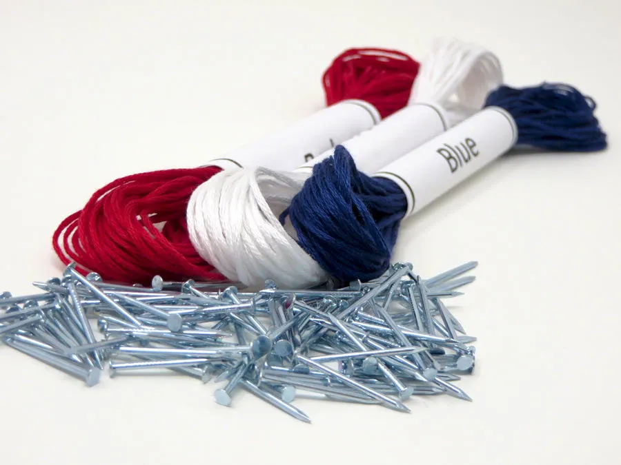 Stars and Stripes String Art Kit