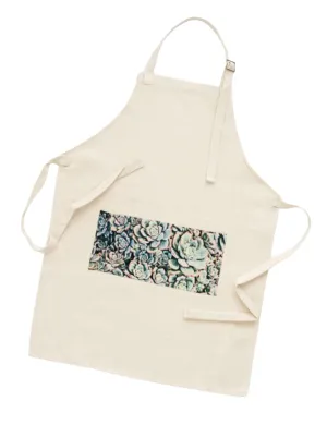 Succulent Pocket Apron, College Student Gift, Mother's Day Gift,Christmas Gift