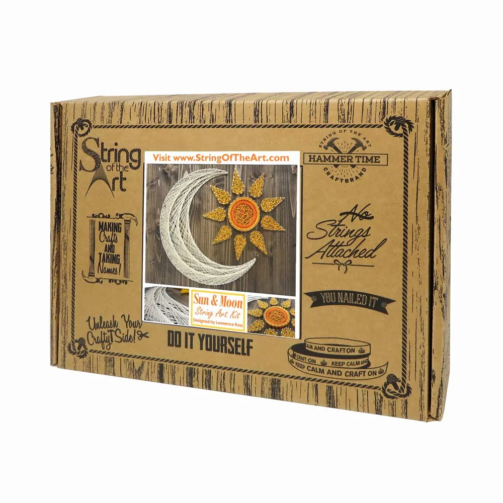 Sun and Moon String Art Kit