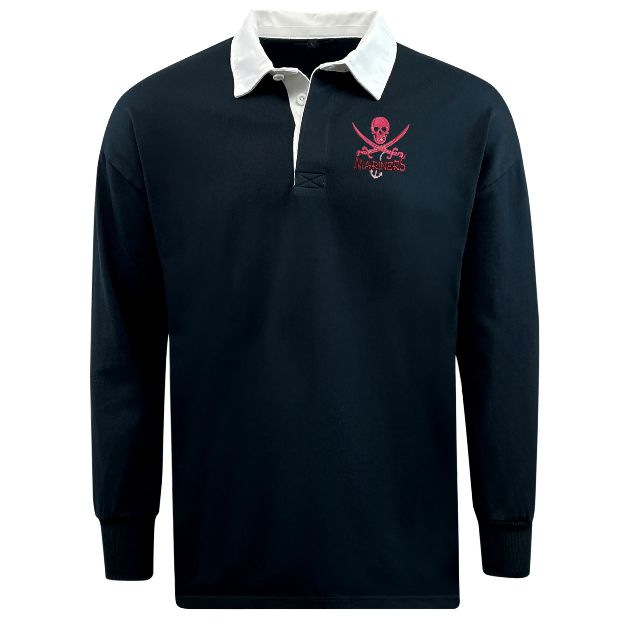 SUNY Maritime Classic Long Sleeve Solid Rugby Jersey