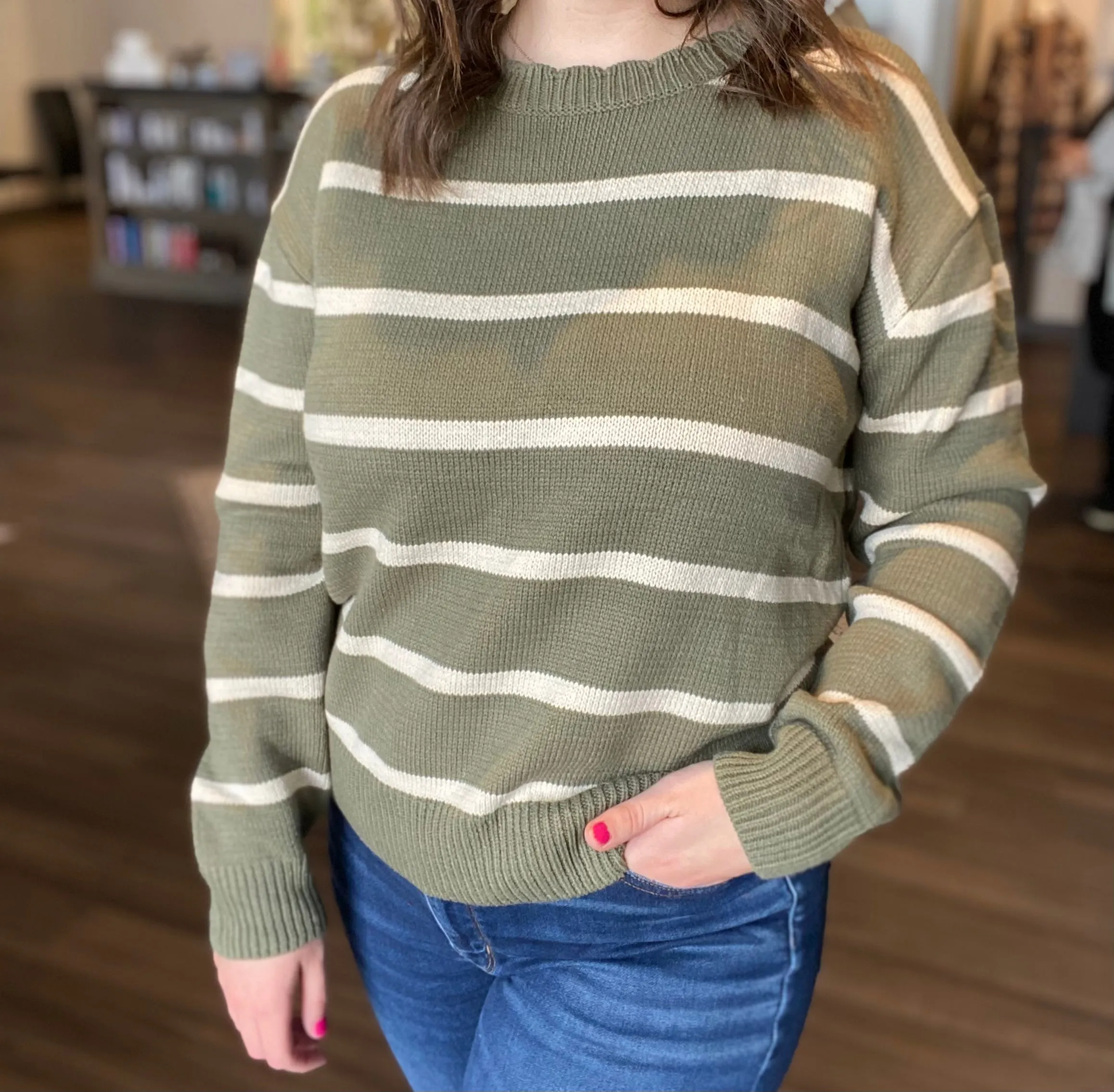 Tamara Scallop Sweater
