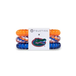 Teleties Florida Gators Small Hair Ties Blue/Orange