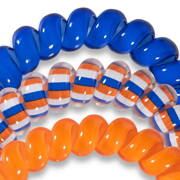 Teleties Florida Gators Small Hair Ties Blue/Orange