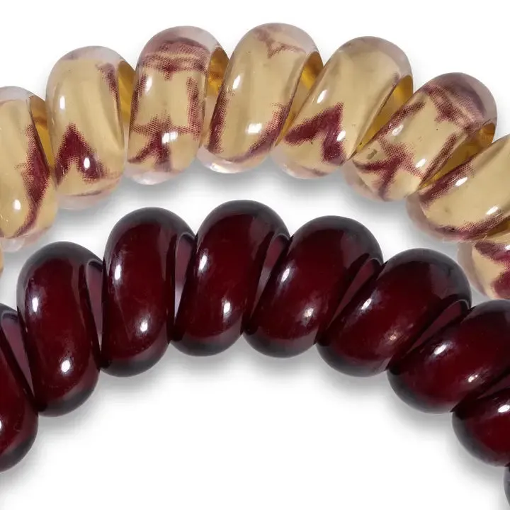 Teleties Florida State Seminoles Small Hair Ties Garnet/Gold