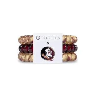 Teleties Florida State Seminoles Small Hair Ties Garnet/Gold