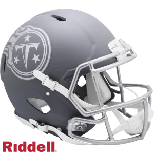 Tennessee Titans Helmet Riddell Authentic Full Size Speed Style Slate Alternate