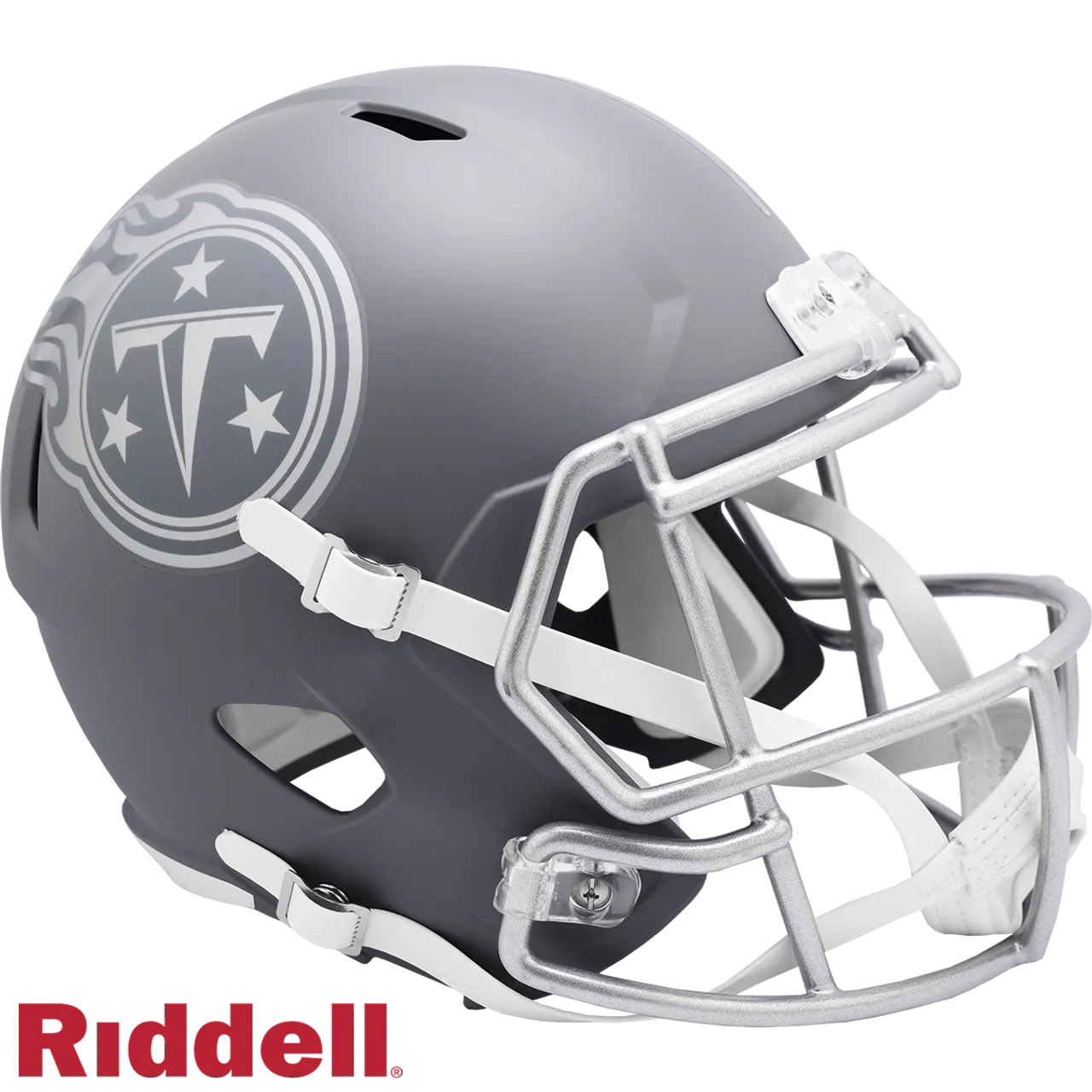 Tennessee Titans Helmet Riddell Replica Full Size Speed Style Slate Alternate