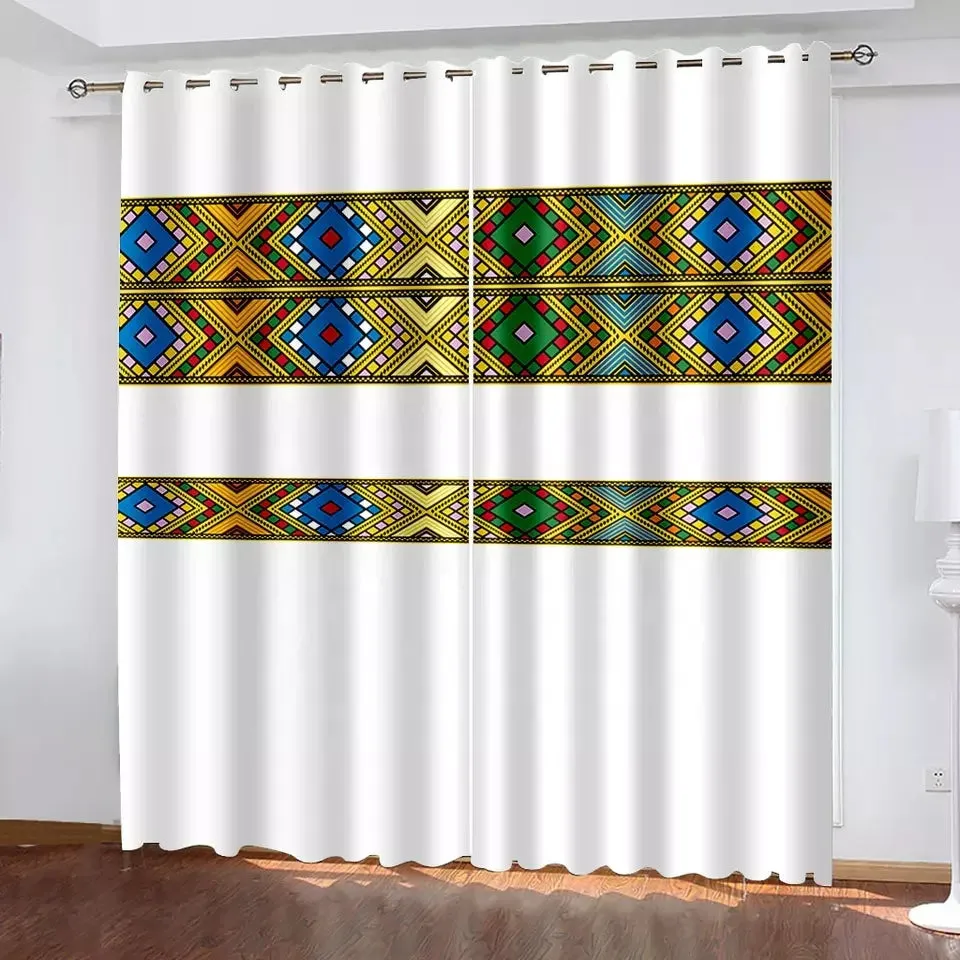 Tilet Ethiopian/Eritrean Traditional Curtains