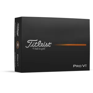 Titleist Pro V1 Logo Golf Balls 2025