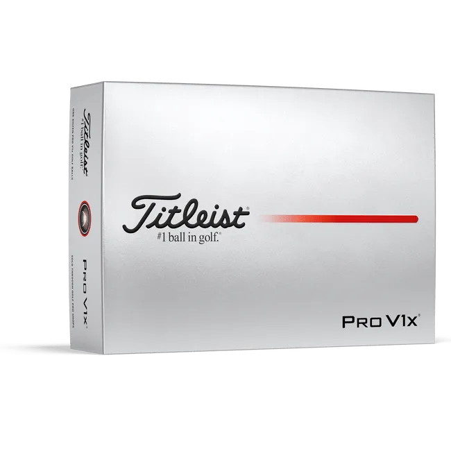 Titleist Pro V1x Logo Golf Balls 2025