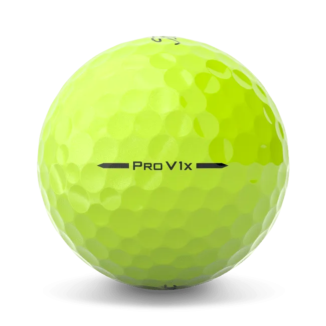 Titleist Pro V1x Yellow Logo Golf Balls 2025