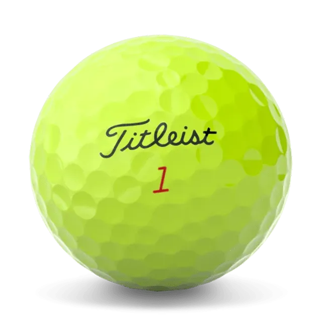 Titleist Pro V1x Yellow Logo Golf Balls 2025