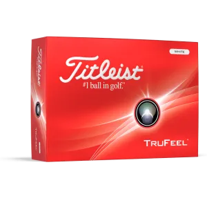 Titleist TruFeel Logo Golf Balls 2025