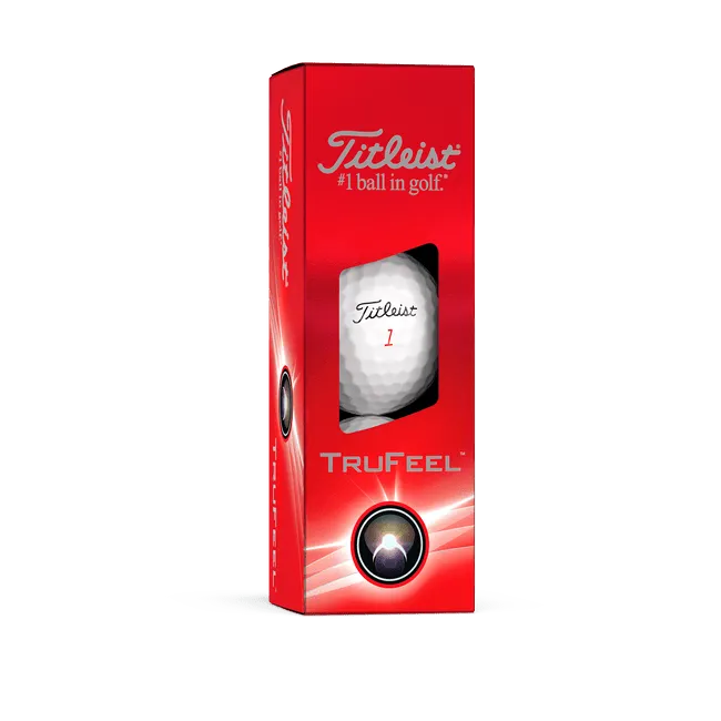 Titleist TruFeel Logo Golf Balls 2025