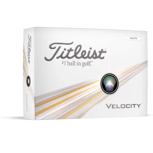 Titleist Velocity Logo Golf Balls 2025