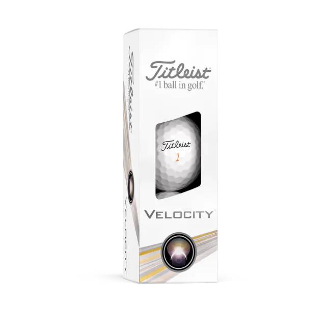 Titleist Velocity Logo Golf Balls 2025