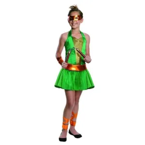 Tmnt Michelangelo Dress Size Tween
