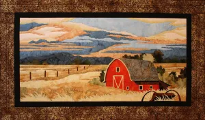 Toni Whitney Design The Back Forty Red Barn Landscape Applique Quilt Pattern