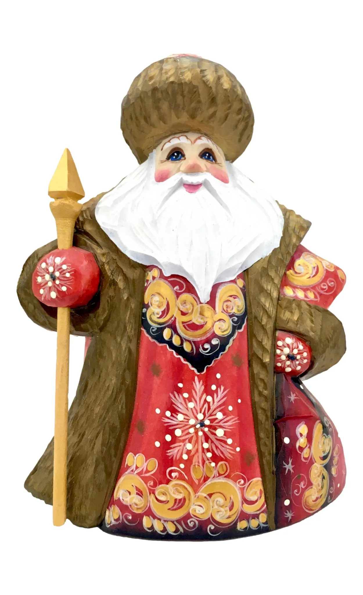 Traditional Russian Grandfather Frost Red