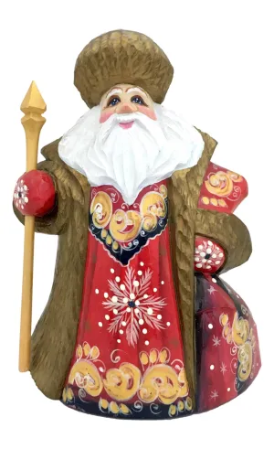 Traditional Russian Grandfather Frost Red