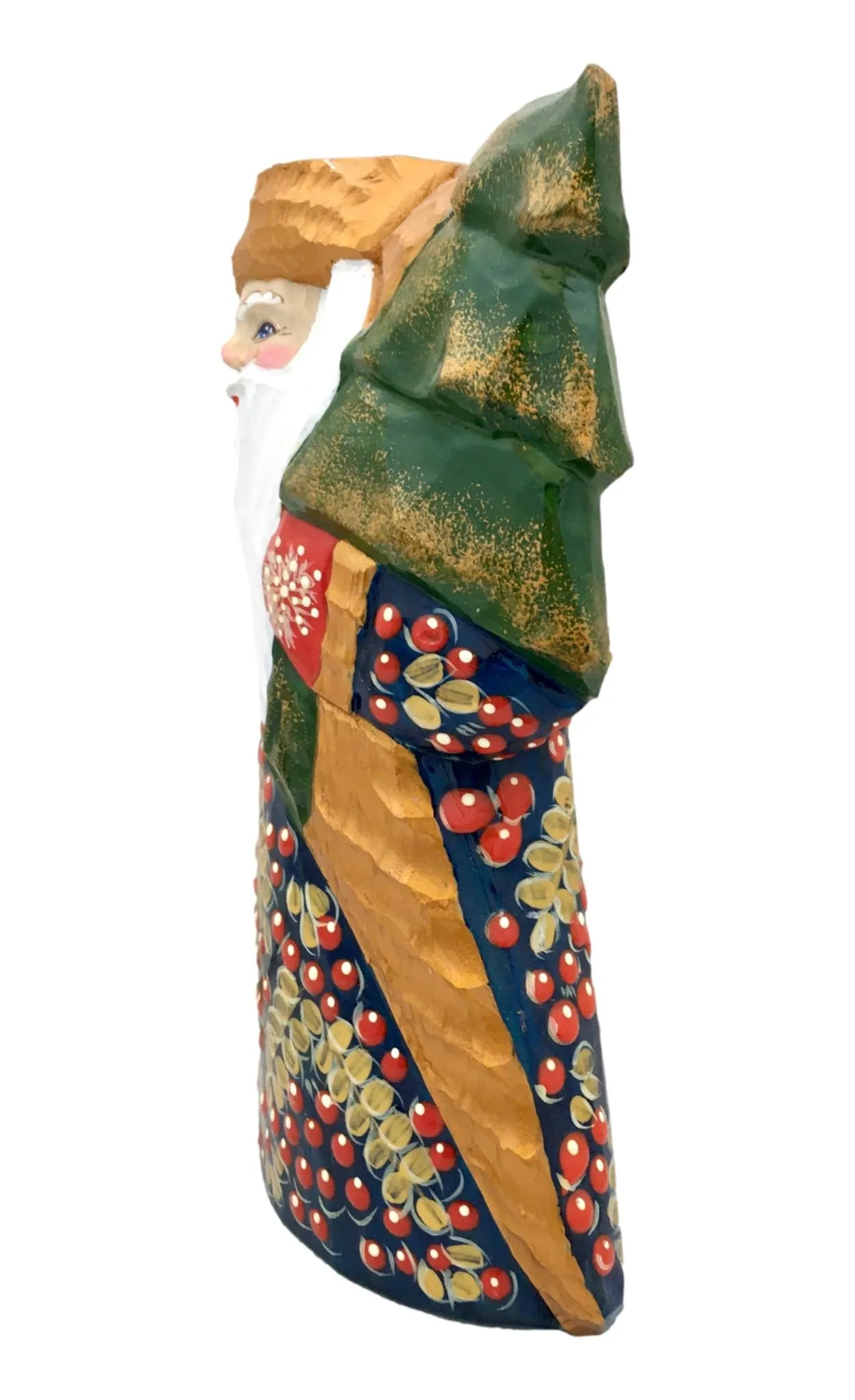 Traditional Russian Wooden Father Frost