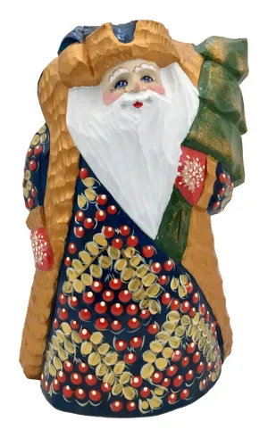 Traditional Russian Wooden Father Frost