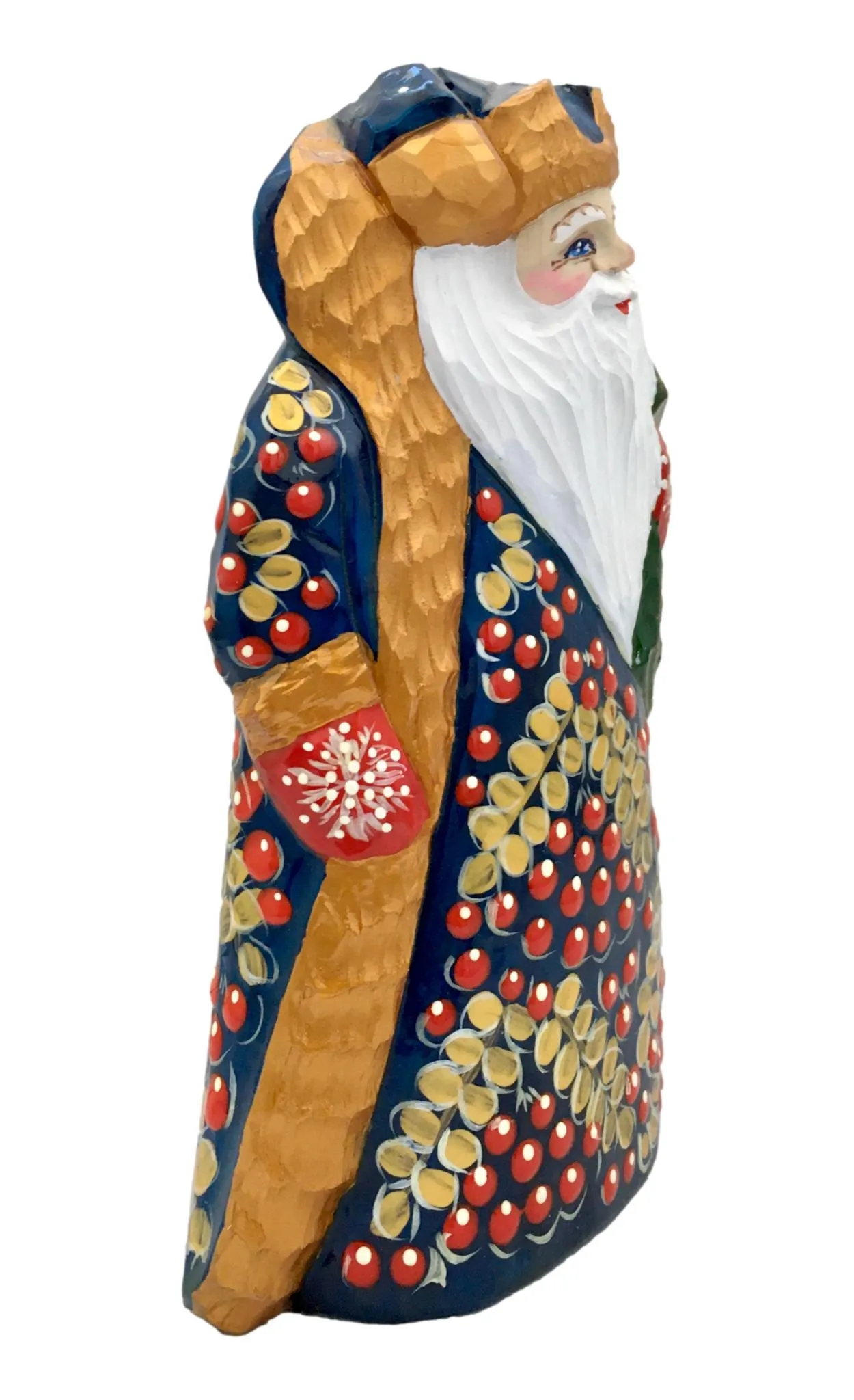 Traditional Russian Wooden Father Frost
