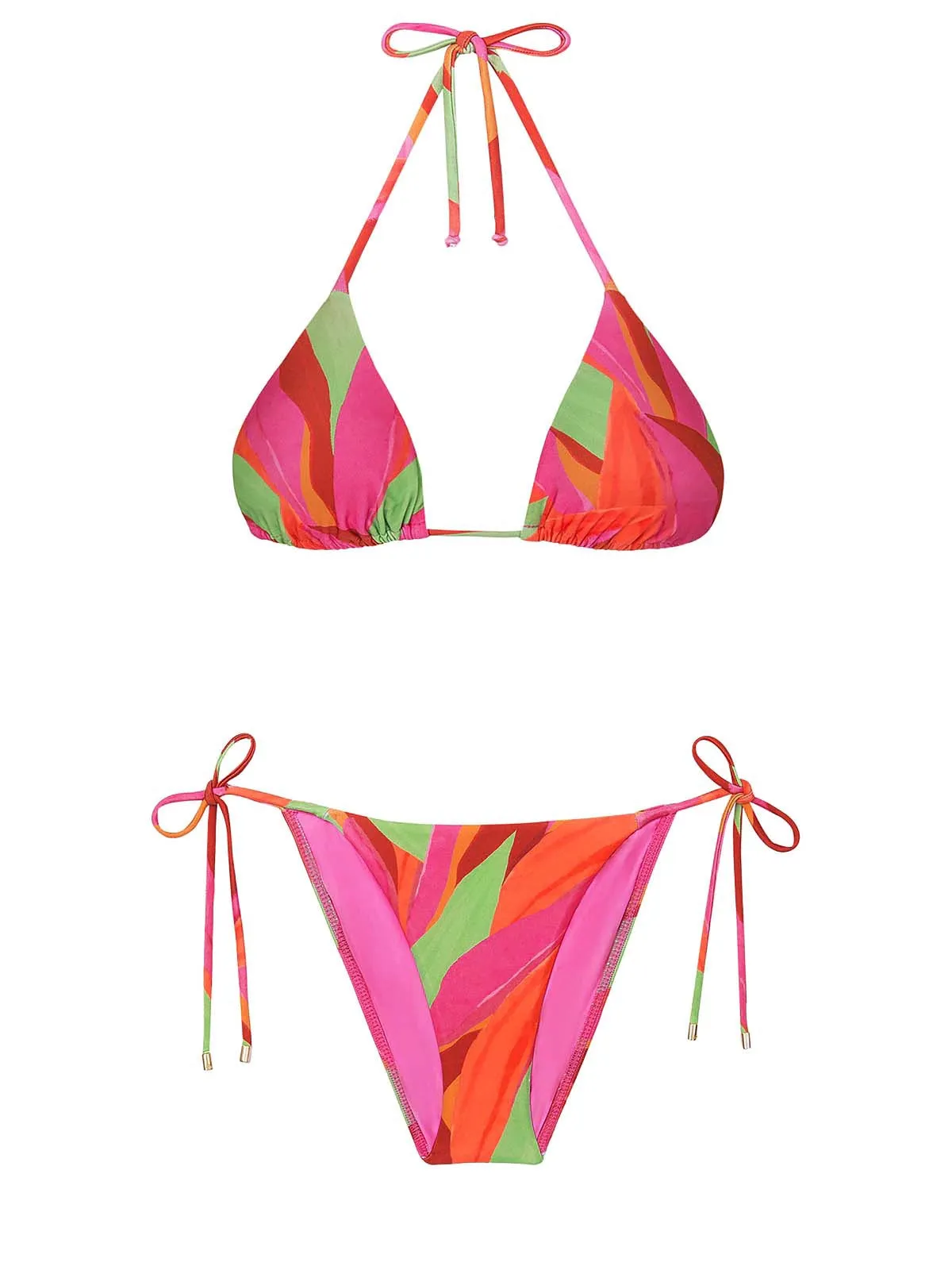 Tri-Tie Side Bikini