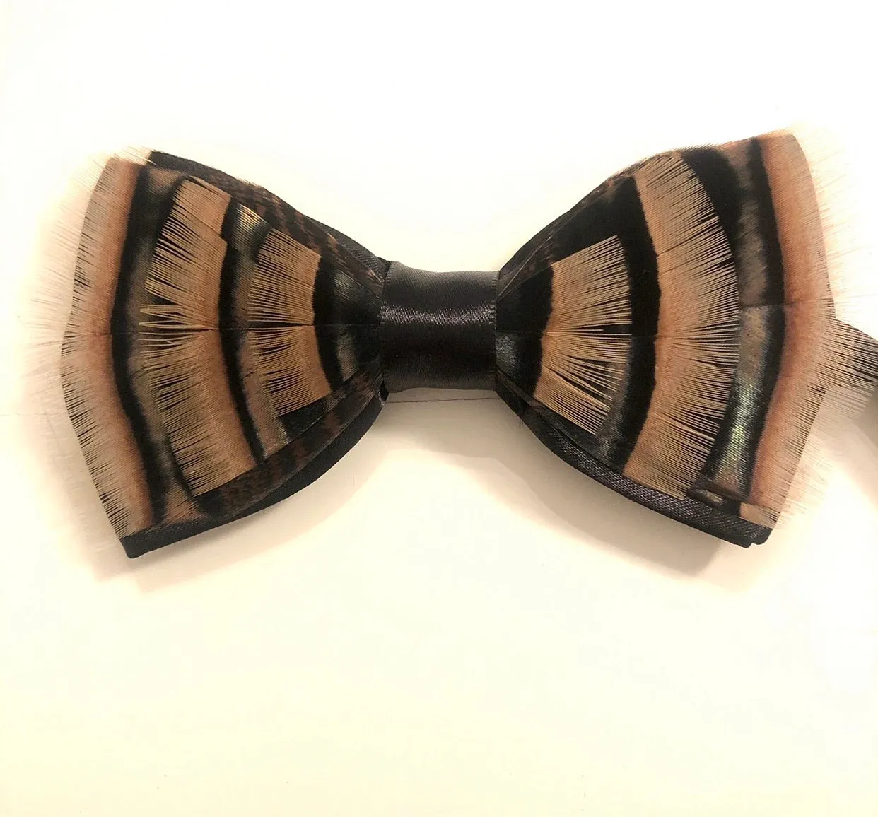 Turkey Feather Bow tie