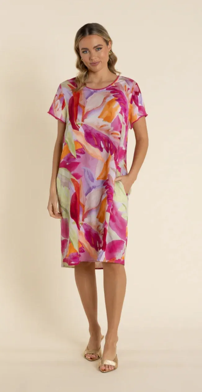 Two T's linen dress