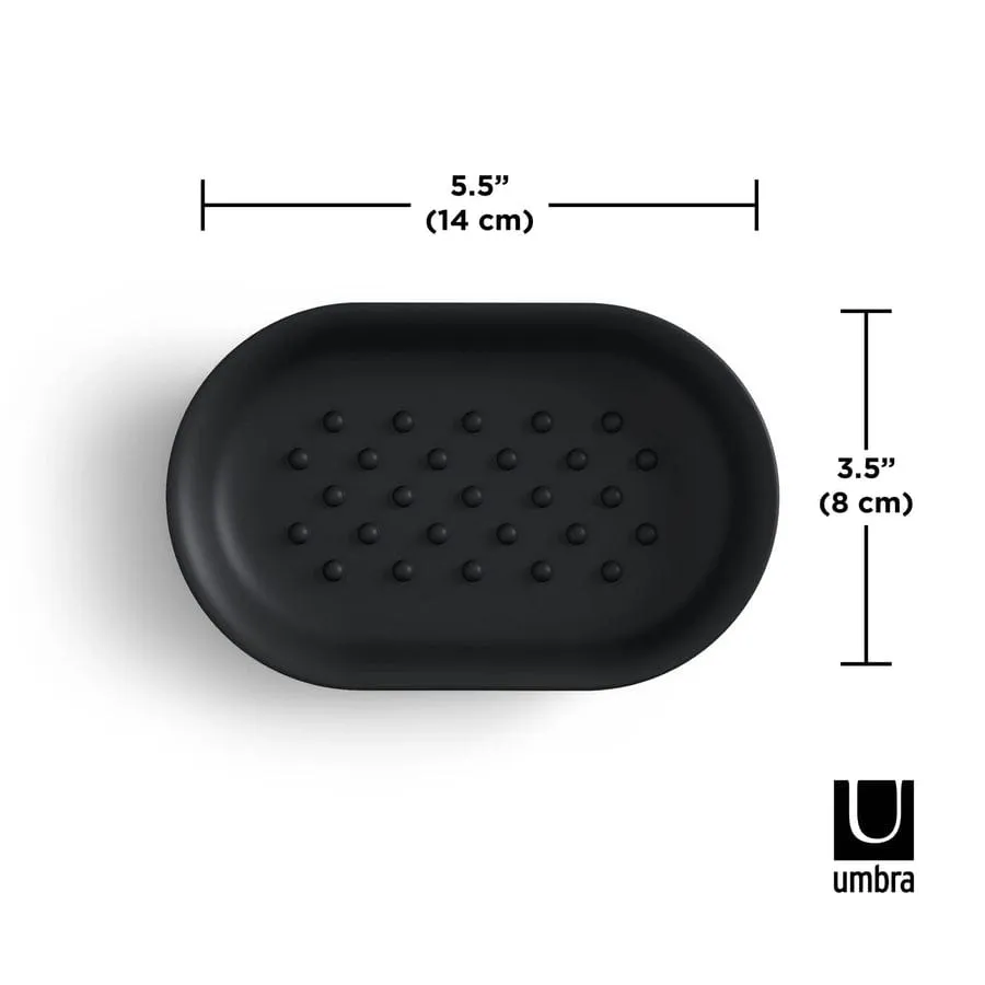 Umbra Junip Oval Soap Dish Black UMB1013454040