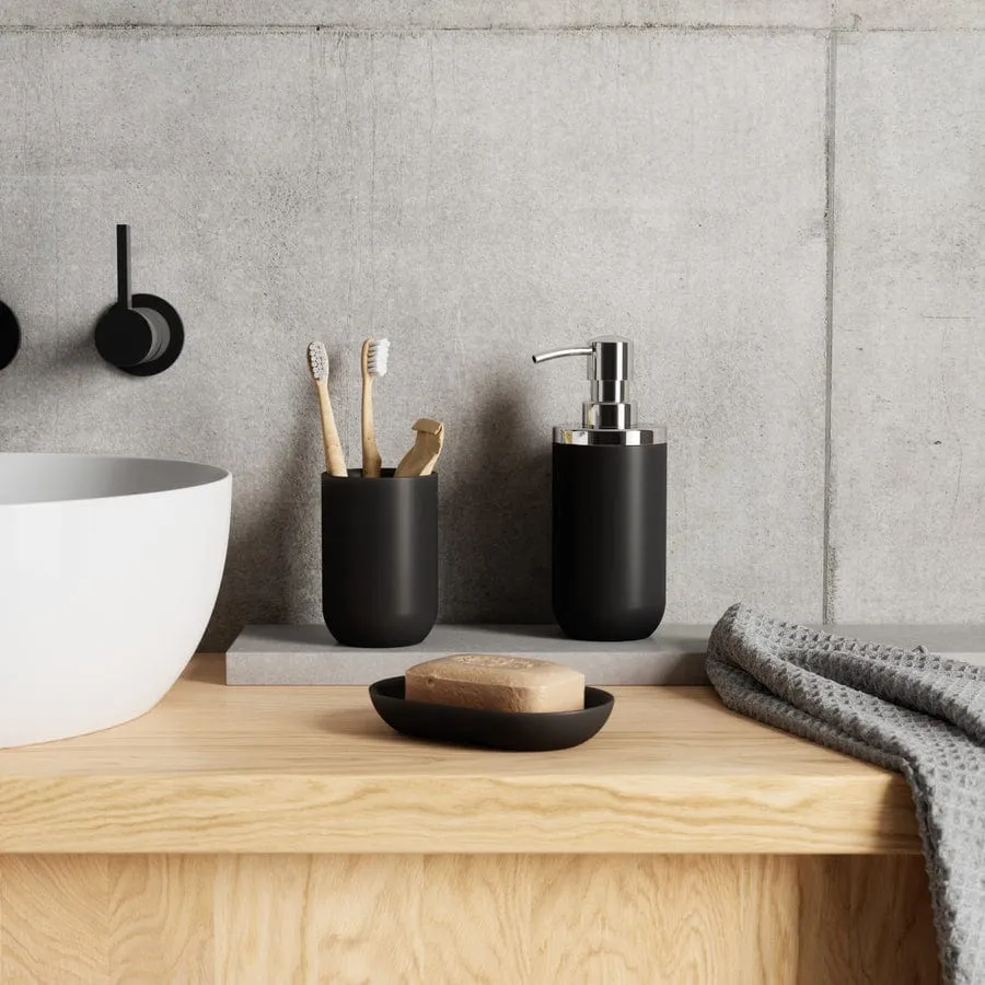 Umbra Junip Oval Soap Dish Black UMB1013454040