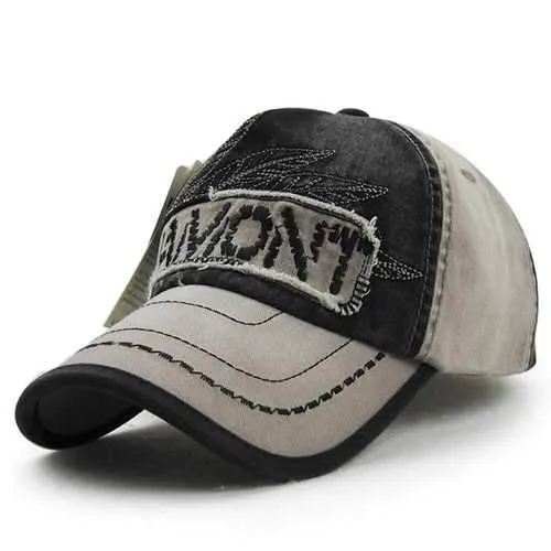 Unisex Cotton Embroidery Washed Vintage Baseball Cap Adjustable Golf Snapback Hat For Men Women