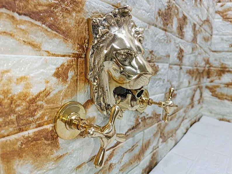 Unlacquered Brass Faucet: Industrial, Gold, Bar, and Bridge Faucets