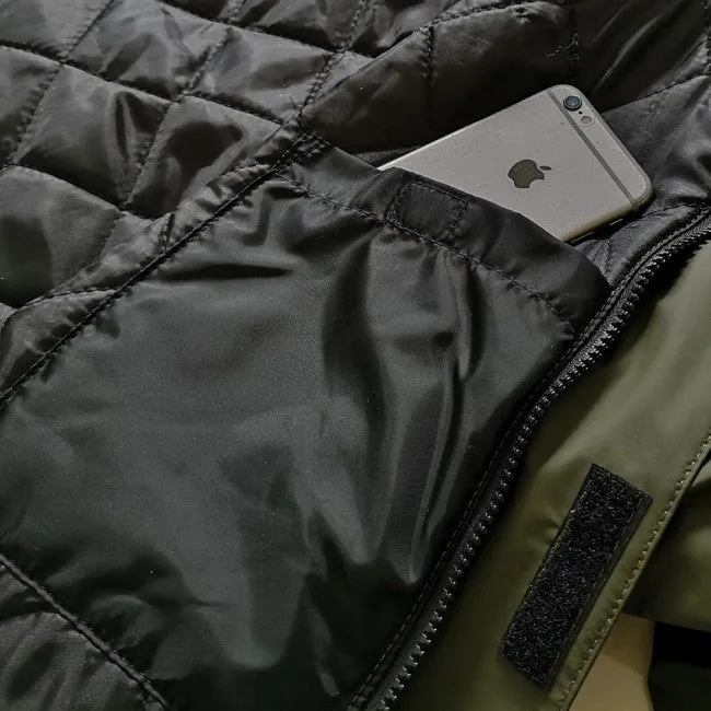Vass Tackle Team Vass 175 Winter Lined Jacket Khaki Edition