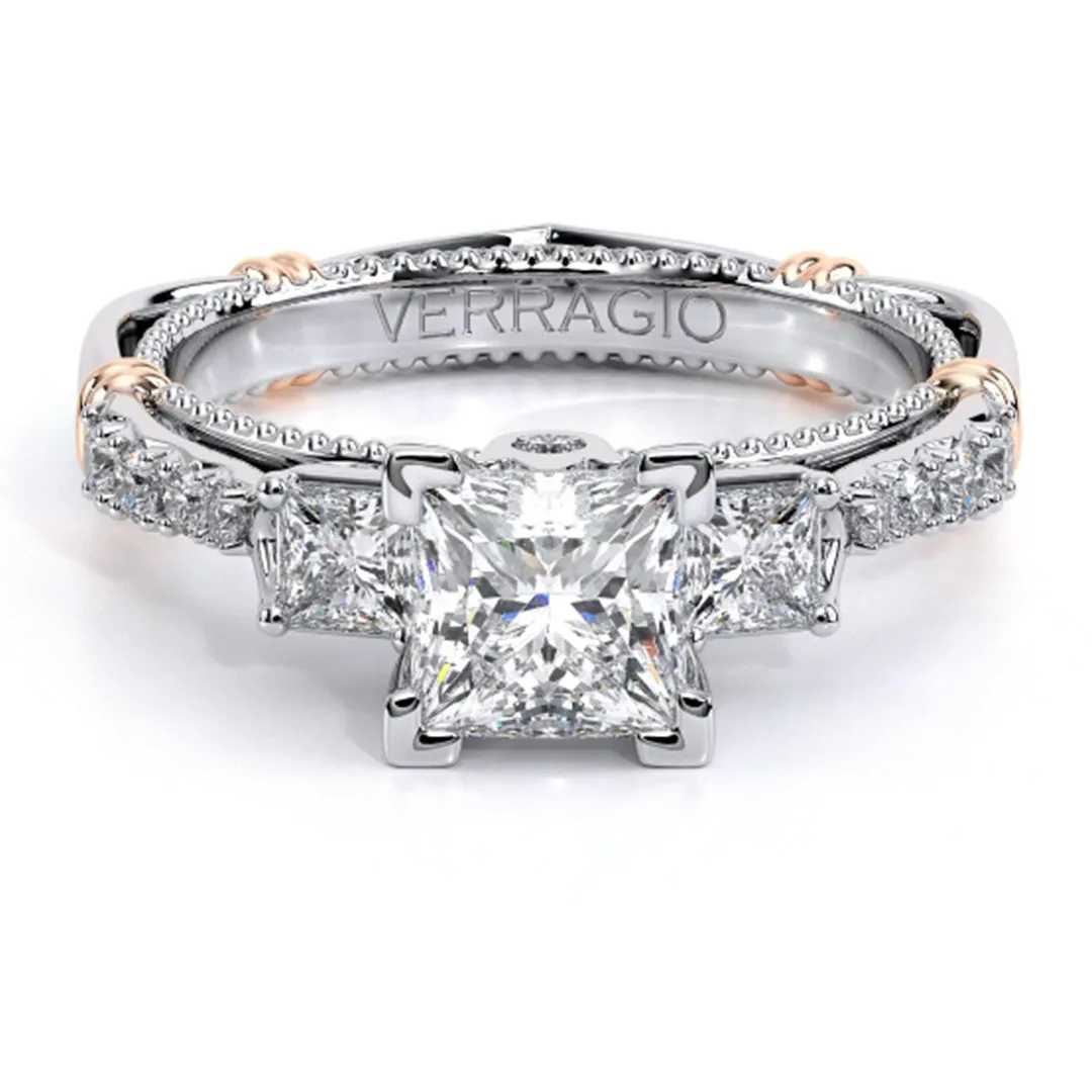 Verragio Three Stone Diamond Engagement Ring