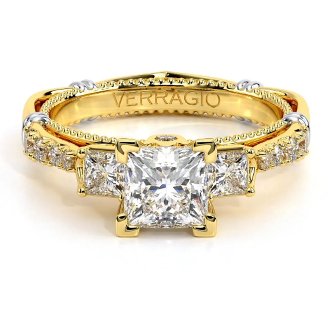 Verragio Three Stone Diamond Engagement Ring