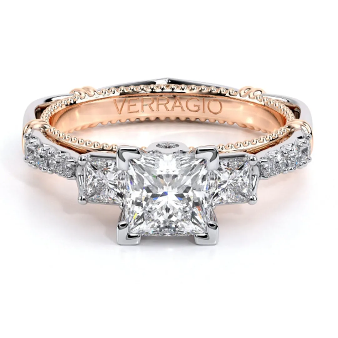 Verragio Three Stone Diamond Engagement Ring